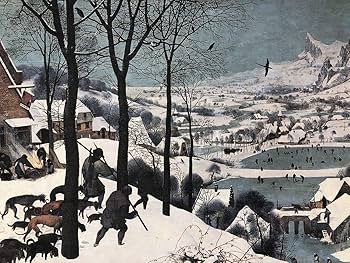 ピーテル・ブリューゲル 油絵複製画 「雪中の狩人」油彩画模写 雪中の狩人 - Wikipedia